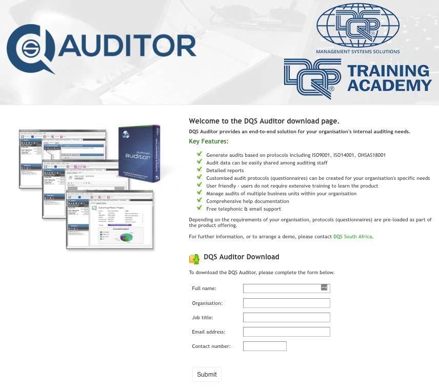 Flexible Solutions for your internal and second party Audits Download Demo Easy to Install