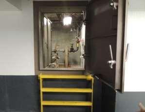 Boilers on top floor Fuel tanks in basement (40,000 gallon total) Serve