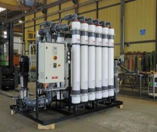 Incoming Plant Water Treatment system Well or surface Water supply Primary Reverse Osmosis System Product water SD I<1 Concentrate Microfiltration Softening or Ultrafiltration pretreatment Large