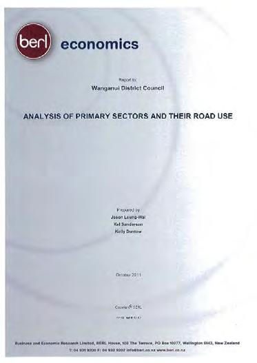 Two reviews were carried out The first one, by BERL, was an analysis of primary