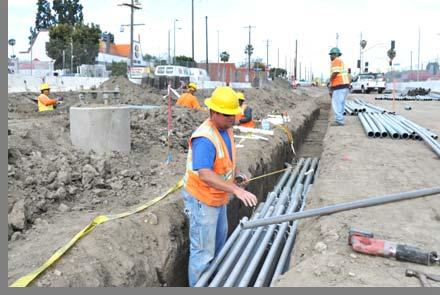 Phase 1 Project Status Utility improvements, sewer realignments and