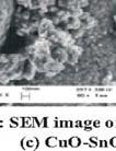 p (SnO tin oxide, Figure 4b) 2 type nanoparticles were assembled to form n-p type