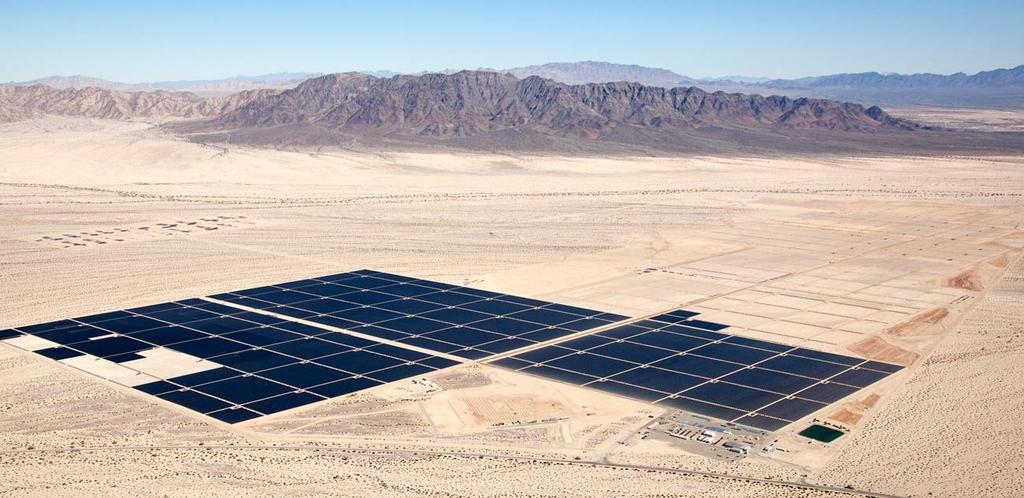 The World s Largest Thin Film Solar PV Project Desert
