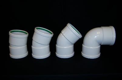 A wide assortment of fittings are available Bends Bends: The most common fittings found in service lines are bends, which