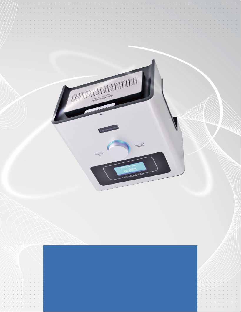"Gives You a PCR Result in 11 Minutes." GENECHECKER Ultra-Fast PCR System PCR Innovation Starts Here! Do it Anywhere. Make it Faster. See the Result.
