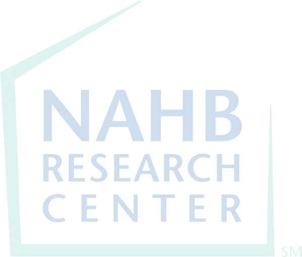 Disclaimer Neither the NAHB Research Center, Inc.