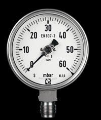 and ½ BSP DIAPHRAGM GAUGES -Diaphragm gauges