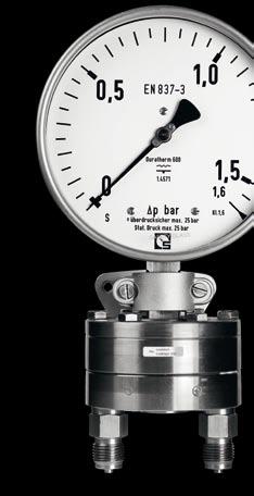 TEST GAUGES -Test gauges are produced with wetted