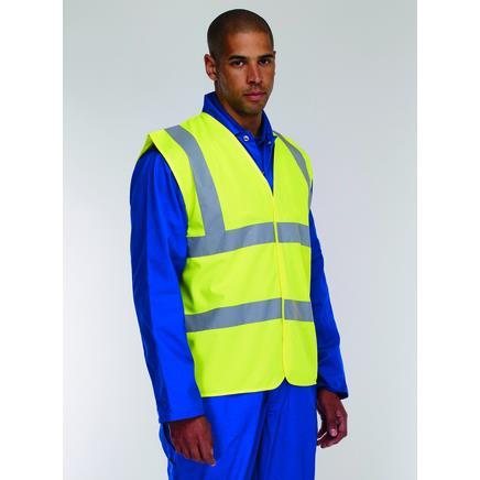 Hi-vis Vest SC Map #1 Cotton manufacture - INDIA Polyester - manufacture - INDIA Polycotton manufacture - INDIA Fabric 83% - production - UK Dyeing and Finishing GERMANY Raw materials: polymers?