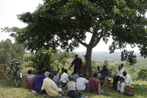Building capacity of the farmers to manage agroforestry enterprises on their private land is necessary to facilitate a successful and sustainable land management process.