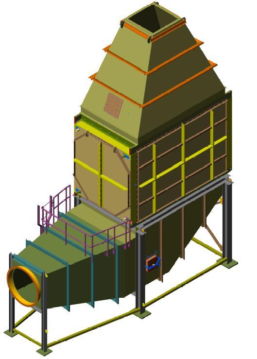 Figure 3: Waste Heat Recovery Oil Heater One additional measure to improve the operational flexibility of the plant was to install an independent purge system for the waste heat recovery oil heater.