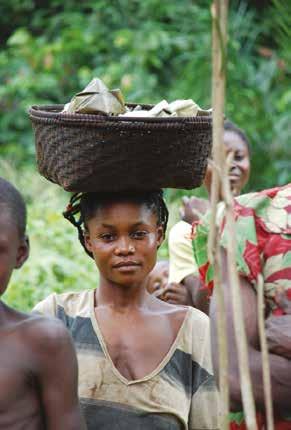 MULTI-USE COMMUNITY FORESTS IN DRC Unlike the single model vision for community forests seen in other countries, Congolese law allows not only for flexible customary management styles, but also