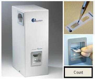 Cellometer Automated cell counting no need for hemacytometer.