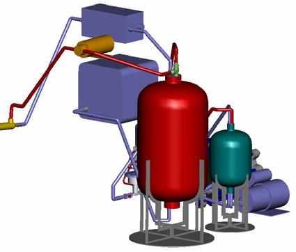 Concept of Operations Oxygen Production - Subsystems 2 3 1 4 Water vapor collection process: Step 1: H2 gas from tank pumped into reactor Step 2: Hydrogen