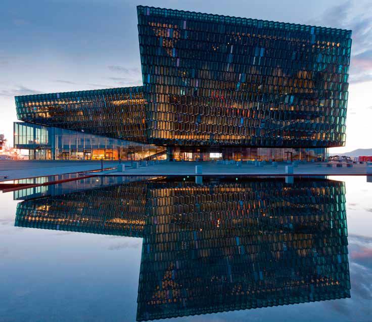 Fig 1. Harpa Concert Hall Reykjavík: Photo copyright Nic Lehoux 1 New trends The use of large glass panes in places under high windloads is one of the new trends in commercial buildings (figure 1).