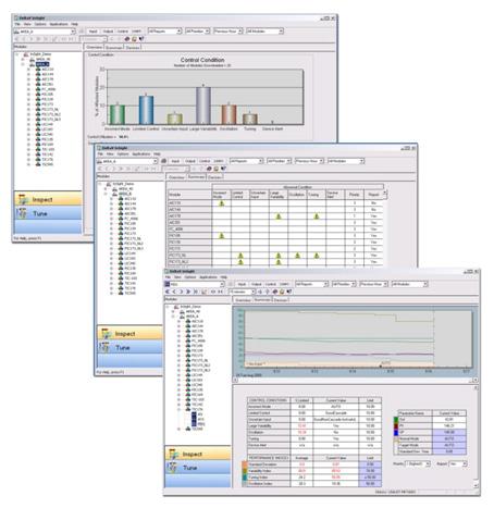 DeltaV InSight Architecture. The Control Conditions monitored for every control loop and reported in the Overview and Summary displays include: Uncertain Input.