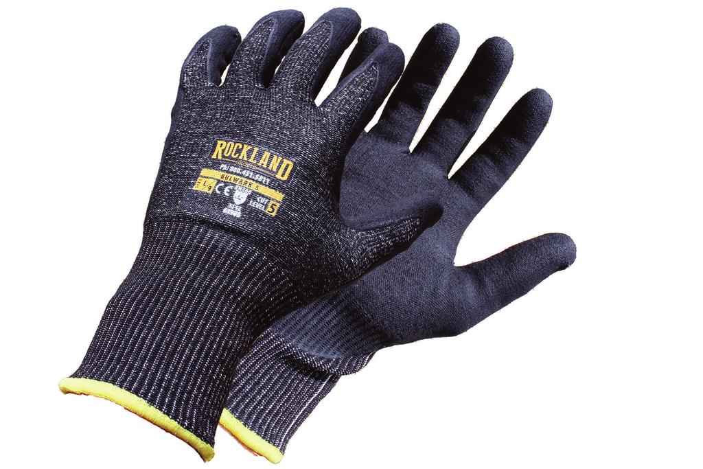 BULWARK 5 Seamless knit glove with micro foam nitrile coating Micro foam coating provides