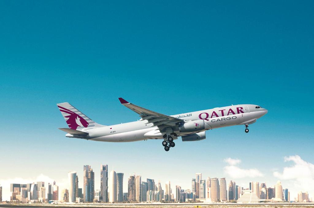 About Qatar Airways Cargo Qatar Airways Cargo serves over 60 dedicated freighter destinations around the world, via our hub in Doha.