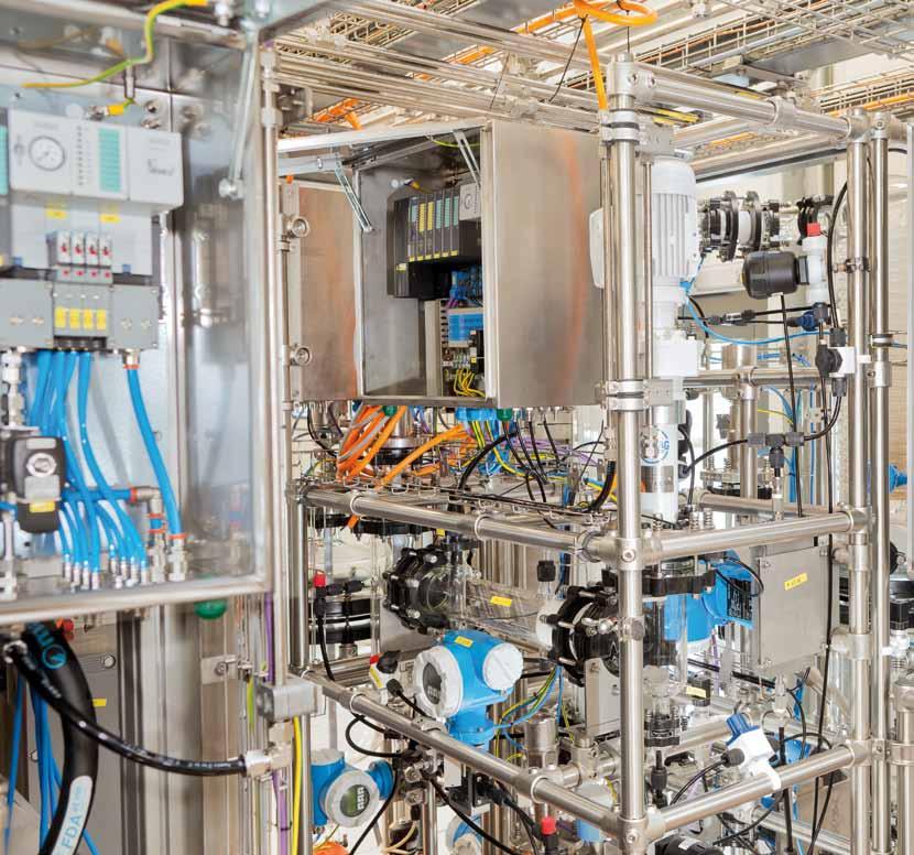 2 SUCCESS STORY Bayer F3 Project 3 Automation for chemical plants of the future High Technology for minimum Footprint Automation from Bürkert Flexible, Fast and Future Factory the chemical production