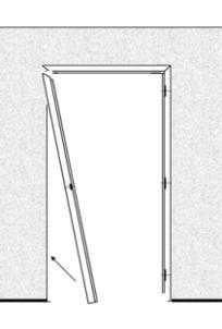 Drywall Slip-on Frames Installation Process (5 steps) 1.
