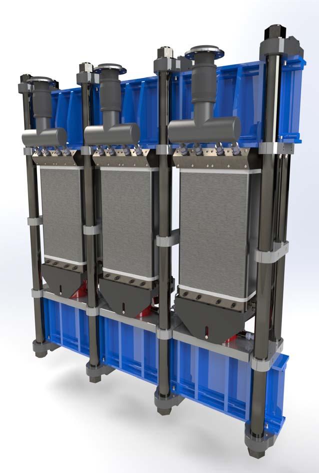 STACK PLATFORM Modular design approach Proton Exchange Membrane technology Differential pressure operation Oxygen pressure close to ambient No tie-rods Rapid assembly Rapid exchange Process