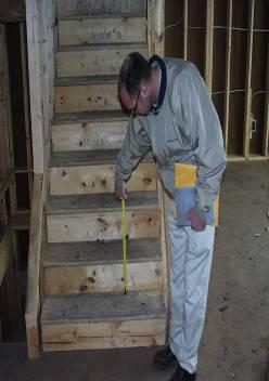 Stair treads and risers. The maximum riser height shall be 7 ¾ inches. The minimum tread depth shall be 10 inches.