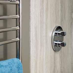 Add to that the high performance laminate surface, plus installation with our waterproof adhesive and sealant, and you have a shower area that is guaranteed for 15 years to cope with thousands of