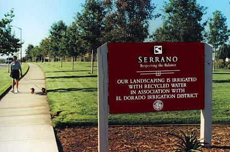 Commercial: Golf Course/Residential Serrano Residential Development City: El Dorado Hills County: El Dorado Supplier: El Dorado Irrigation District NAICS Code: 221310 Project Goal To supplement