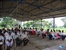 For this event, the team invited all the watershed committee members, Sarpanches and MPTCs of our watershed villages. Almost all people have come with good gathering.