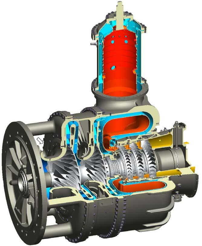 GT - Centrifugal Compressor FUEL INLET