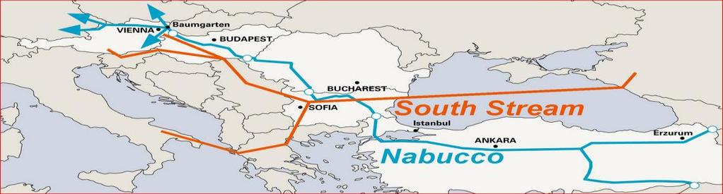 Demand-side Risks for LNG Planned, proposed new/expanded gas pipelines from Russia, the