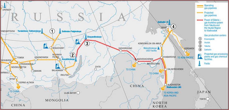 30-year contract providing China with 38 billion cubic meters of natural gas annually from