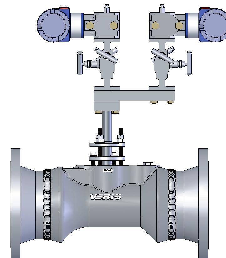 160º head 160º Steam Instrument valves Steam & Liquid Mount to bottom of pipe