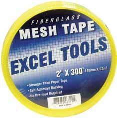 in bathrooms, behind sinks, and other areas where the material may get wet Drywall Tape 020727 Drywall Tape 500 Ft.