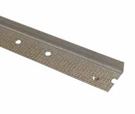 Metal Trim Drywall L Bead 080636 5 / 8 L Bead #200B 10 50/Case None Provides a clean edge stop around windows and doors Knurled surface provides a