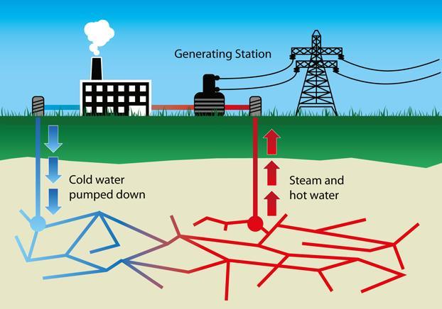 BIOMASS ENERGY GEOTHERMAL ENERGY Describe how it works: Organic matter like wood, crops, garbage, and