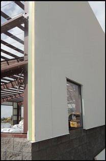 of insulated metal wall panels for