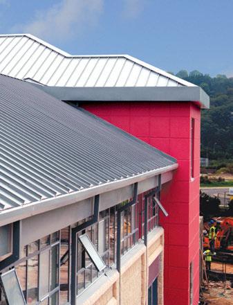 Performance Benefits KingZip TM Finish Options KingZip is available with high-performance, sustainable roof finishes, including solar reflective Cool Roof rated options that can reduce peak cooling