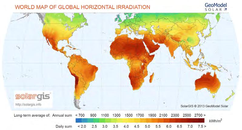2.2. RENEWABLE ENERGY SOURCES According to Markvart (2004), the solar irradiation level is the most important factor that determines the capable power output of a solar PV cell [41].