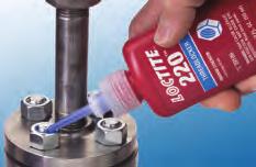 ARE THERE PRODUCTS THAT WORK WELL ON OILY PARTS? There are several LOCTITE products with oil-cutting capabilities. These include LOCTITE 243, 248, 263, 268 and 294 threadlockers.