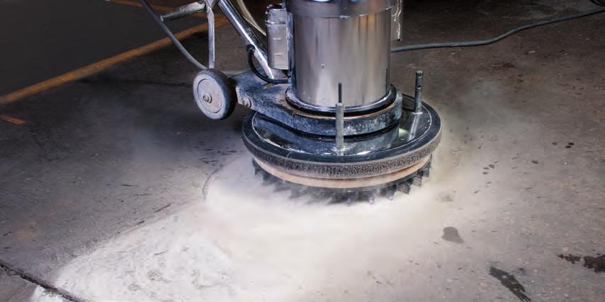 Preparing Concrete Floors Before restoration and polishing begins, the concrete floor must be