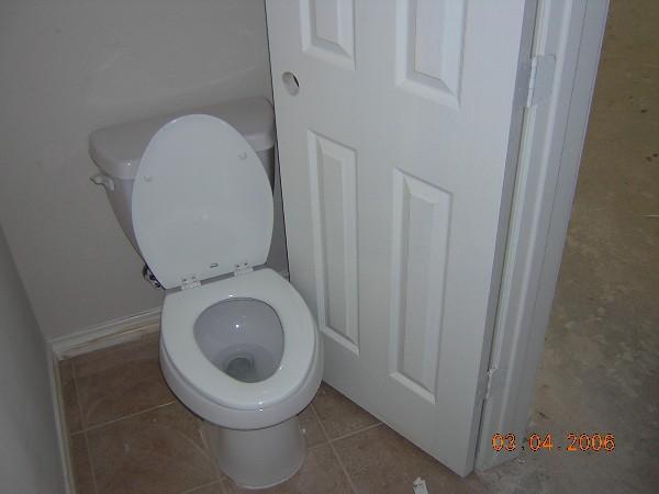 10. Just Plain Bad Luck Improper toilet / door placement.