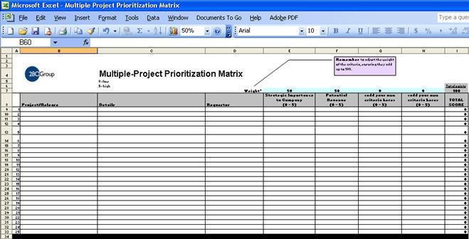 A multiple project prioritization matrix (such as this one from the Product Roadmap Toolkit) can help you make logical choices about which releases should get priority.