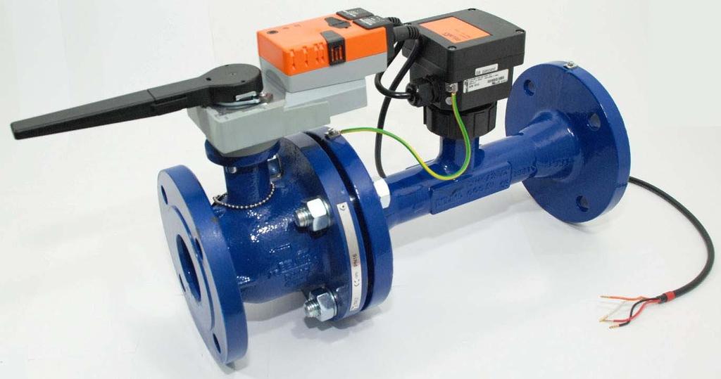 The EPIV "VAV" for water applications Y M V Measuring tube Flow sensor with control
