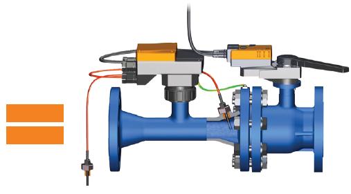 Pressure-independent flow control With the Energy Valve, all 5