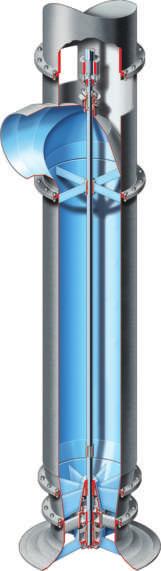 12 Vertical Wet-Pit Source Water Intake s Flowserve offers a broad range of wet-pit vertical or submersible motor pumps for source water intake.