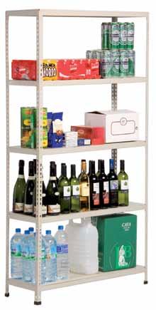 Light-Duty Metal Point Shelving Light-Duty Metal Point Shelving This is the simplest