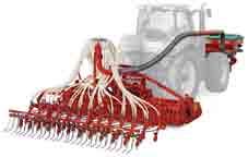 5 700/50-22.5 *15,0cm rows spacing version Seeding bar combinations are available either in stand-alone or power harrow mounted configurations.