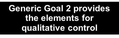 Breakdown of Each Process Area 1 to 3 Specific Goals - Up to 7 Specific Practices each 3 Generic Goals (common to all process areas) - Generic Goal One: