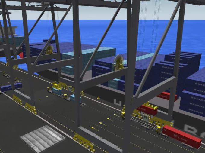 Container terminal planning